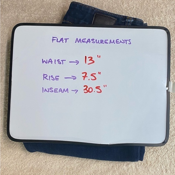 Vintage Y2K Bluenotes Dark Wash Low Rise Flare Leg Jeans 26 - Picture 9 of 15